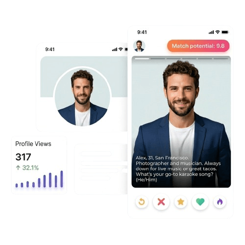 AI improves dating profiles to get more matches