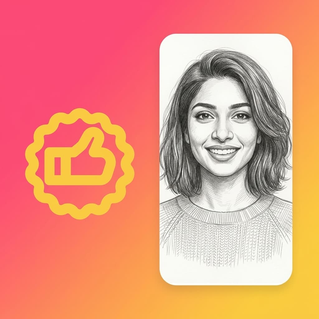 Realistic AI soulmate sketch result